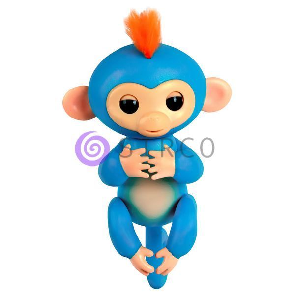 Интерактивная обезьянка Fingerlings синий 03k05p177v1 фото