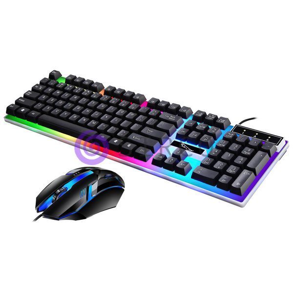 Игровой комплект клавиатура+мышь с RGB подсветкой Gaming G21B (205) 11k04p081 фото