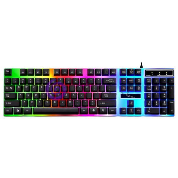 Игровой комплект клавиатура+мышь с RGB подсветкой Gaming G21B (205) 11k04p081 фото
