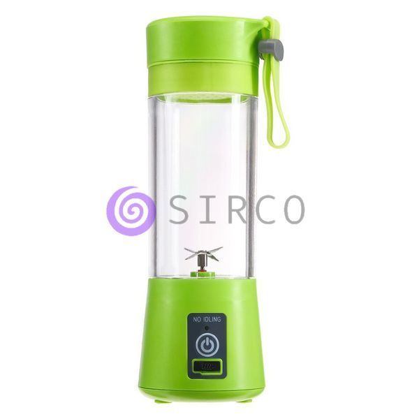 Блендер ручной для полосы Smart Juice Cup Fruits USB 4 ножа (Зеленый)/EL-03-4/237 10k01p045v1 фото