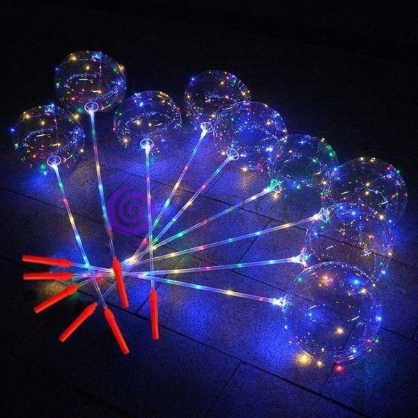 Воздушный светодиодный шар Bobo led 01k09p011 фото