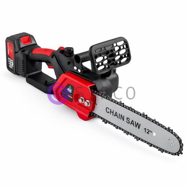 Акумуляторна пила в кейсі 12 дюймів  Electric saw з 2 акумуляторами/Ланцюгова пила  (205/4234) 09k08p161 фото