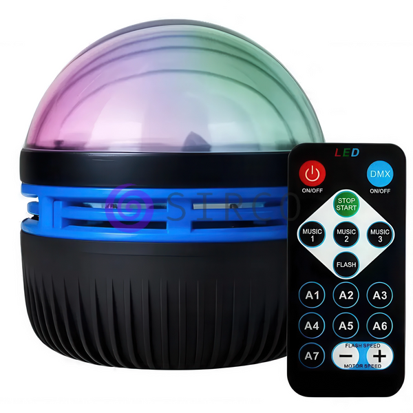 Настольный ночник-проектор с пультом управления от USB LED Q6 STAR LIGHT (Type-C) 2502 01k09p397v1 фото