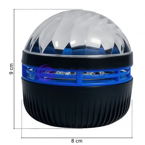 Настольный ночник-проектор с пультом управления от USB LED Q6 STAR LIGHT (Type-C) 2502 01k09p397v1 фото