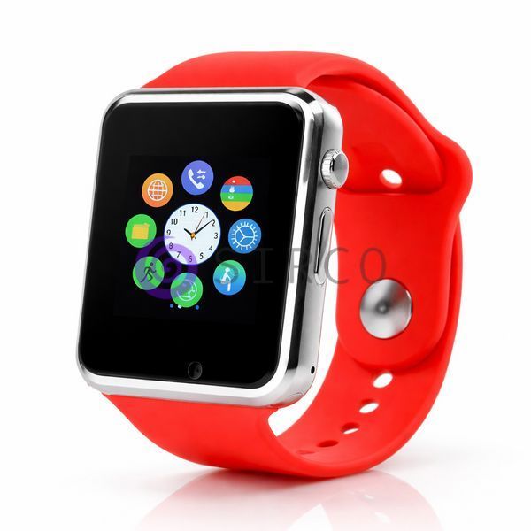 Смарт-годинник Smart Watch A1 Bluetooth з слотом під sim-карту 400 mAh, Червоний 11k08p004v5 фото