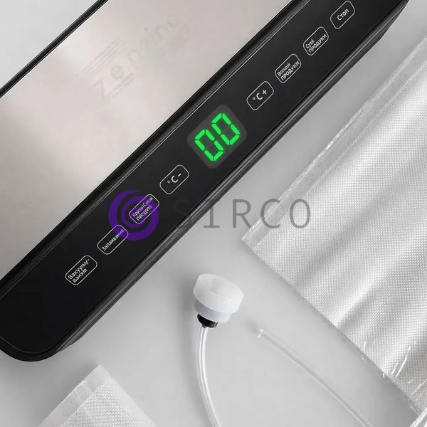 Вакууматор с ножом и LED-дисплеем, 300 мм для сухих/влажных, рулон + 20 пакетов Zepline ZP-00358 200W 10k10p442v1 фото
