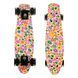 Penny Board Квиты скейт 25 см со светящимися колесами, до 80 кг двусторонняя расцветка 13k03p007v4 фото 2