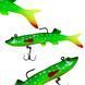 Рыбацкая силиконовая многоразовая приманка для рыбы Jaixing Soft Lures 22.3g, 12см, 3 шт, цвет 031 02k04p282v3 фото 1