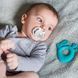 Дитячий силіконовий ортодонтичний прорізувач для зубів Babyono "Кіт Чук" Блакитний (935/01) (SB) 03k17p349 фото 2