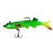 Рыбацкая силиконовая многоразовая приманка для рыбы Jaixing Soft Lures 22.3g, 12см, 3 шт, цвет 031 02k04p282v3 фото 2