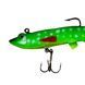 Рыбацкая силиконовая многоразовая приманка для рыбы Jaixing Soft Lures 22.3g, 12см, 3 шт, цвет 031 02k04p282v3 фото 4