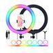 Кільцева LED лампа RGB, 1 кріплення керування на дроті, USB, 36 см (YAB) 11k11p011v5 фото 2