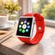 Смарт-годинник Smart Watch A1 Bluetooth з слотом під sim-карту 400 mAh, Червоний 11k08p004v5 фото 1