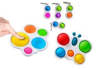 Сенсорная игрушка пупырка антистресс поп ит Simple dimple Pop it симпл димпл 03k05p164 фото
