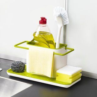 Органайзер на раковину для губок та миючого засобу Kitchen Storage Rack (509) 10k10p005 фото