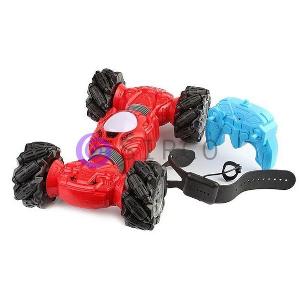Радиоуправляемая детская трюковая машинка Willesu Toys double sided, перевертыш, управление рукой (212) 03k10p130 фото