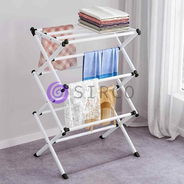 Складная сушилка для одежды для хранения вещей Etendoir a linge extensible Белая (212) 01k04p029 фото