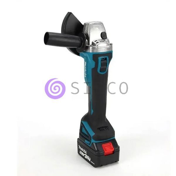Акумуляторна болгарка Makita DGA504ZL (24V, &Oslash;125 мм) професійний інструмент, кутова шліфмашина, турбинка 04k02p234 фото
