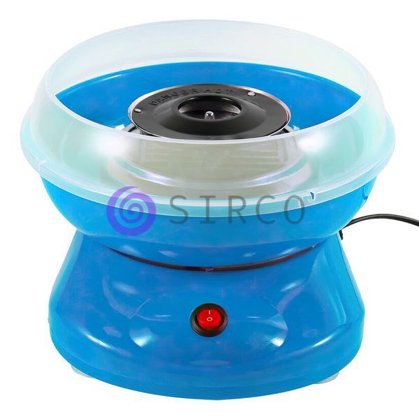 Апарат для приготування солодкої вати компактний Cotton Candy Maker Синій 10k01p037v2 фото