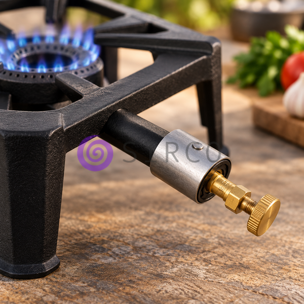 Потужна газова горілка табуретного типу GAS COOKER GB-05T для казана, автоклава та виварки 6,5 кВт 30&times;30 см (VIG/М65G) 02k17p045v1 фото