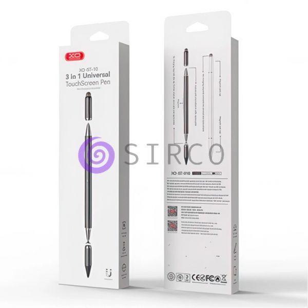 Універсальний стілус для планшету XO. ST-10 3 in 1 Touch-sensitive Capacitor Pen (206/98870) 11k02p264 фото