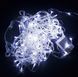 Новорічна гірлянда Xmas Бахрома прозорий провід 120 Led діодів (на коробці 200 led діодів) 3.5 * 0.45м Біла 12k01p011v1 фото 5