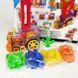 Конструктор игрушка-поезд домино, DOMINO Happy Truck series COLORS 100 деталей 03k05p033 фото 4
