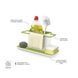 Органайзер на раковину для губок та миючого засобу Kitchen Storage Rack (509) 10k10p005 фото 5