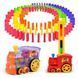 Конструктор игрушка-поезд домино, DOMINO Happy Truck series COLORS 100 деталей 03k05p033 фото 3