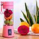 Блендер ручной для полосы Smart Juice Cup Fruits USB 4 ножа (Розовый)/EL-03-4/237 10k01p045v2 фото 2