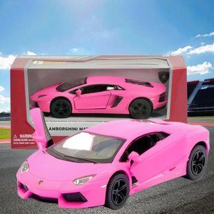 Машинка коллекционная KT 5370 W "Matte Lamborghini"/I24 03k10p048v1 фото
