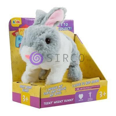Інтерактивна м'яка іграшка з ефектами Pitter patter pets Кролик (626) 03k05p195 фото
