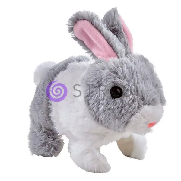 Інтерактивна м'яка іграшка з ефектами Pitter patter pets Кролик (626) 03k05p195 фото