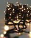 Новорічна гірлянда чорний провід XMAS Теплий Білий 400 LED (28метрів) 12k01p079v2 фото 3
