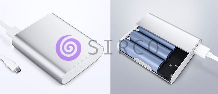 Портативное зарядное устройство внешний аккумулятор повербанк Xiaomi Power Bank 10400mAh Power Bank 11k12p045 фото