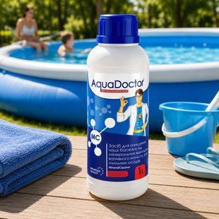 Очищувач чаші басейну від мінерального та вапняного нальоту AquaDoctor MC MineralCleaner 1 л  (AT/MC-1л/19517) 02k12p370v1 фото