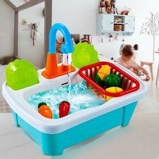 Детский развивающий набор для девочек Мойка с посудой и продуктами (IGR24) 03k09p100 фото