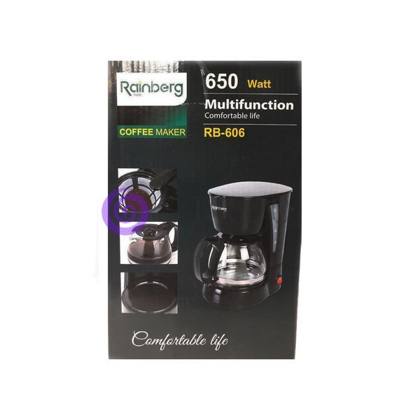 Кофеварка c чайником 650Вт Rainberg RB-606 (EV 228) 10k07p032 фото