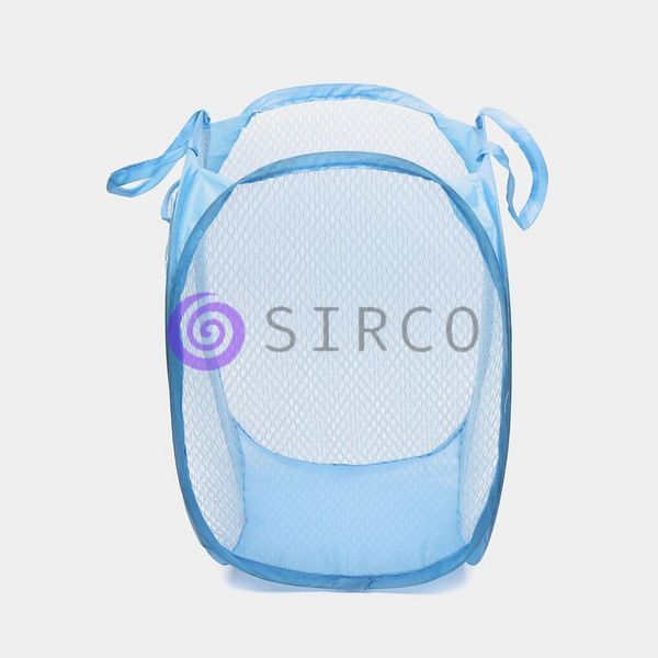 Корзина-сетка для игрушек, одежды Mesh 32*32*49см Голубой (YAB) 03k16p161v6 фото