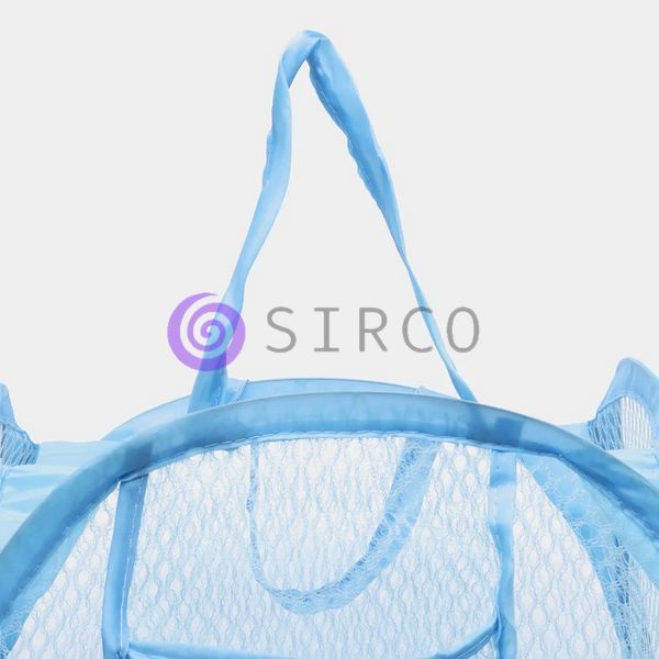 Корзина-сетка для игрушек, одежды Mesh 32*32*49см Голубой (YAB) 03k16p161v6 фото