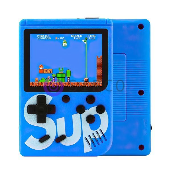 Ретро приставка 8 біт Денді Retro Game Box SUP 400 in 1 СИНЯ 11k10p040v4 фото