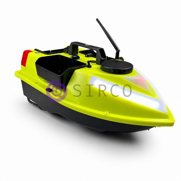 Прикормочний кораблик для риболовлі на радіокеруванні ZV6 GPS 12000 mAh 7.4V  жовтий корпус(КР) 02k04p611 фото