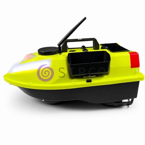 Прикормочний кораблик для риболовлі на радіокеруванні ZV6 GPS 12000 mAh 7.4V  жовтий корпус(КР) 02k04p611 фото