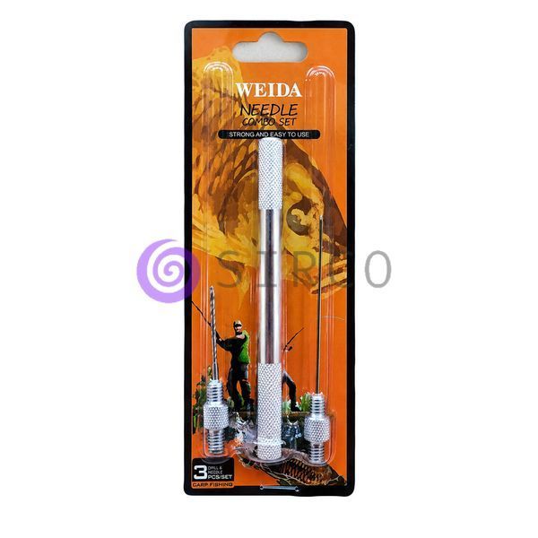 Рыболовный набор для монтажа бойлов пеллеты и насадок Weida GZ-01 сверло игла 3в1 (5650) 02k04p582v2 фото