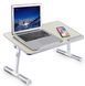 Столик для ноутбука Laptop Desk Ergonomic A8, складной регулируемый с кулером 11k04p080 фото 4