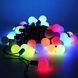 Новорічна гірлянда Xmas Кульки чорний провід 28 Led лампочок 4м Мультик 12k01p072 фото 1