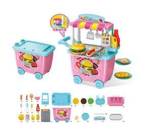 Игровой набор Детская Закусочная с тележкой 03k05p149 фото