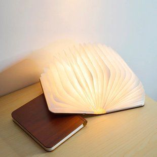 Декоративний настільний 3D світильник "Книга" 01k09p215v1 фото