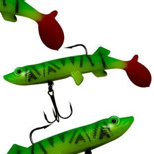 Рыбацкая силиконовая многоразовая приманка для рыбы Jaixing Soft Lures 15.2g, 10см, 3шт, цвет 007 02k04p282v5 фото