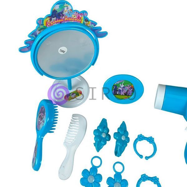 Дитячий набір іграшок стиліста-перукаря (фен, аксесуари) My Little Pony Fashion Princess BL8804PA (AHMD) 03k09p183 фото